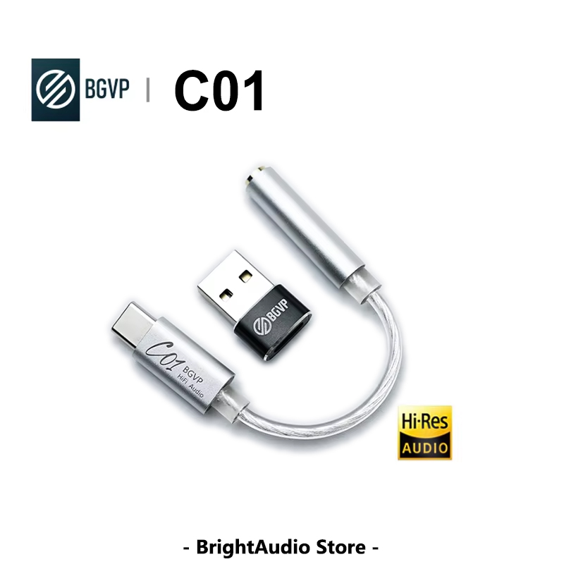 Headphone Amplifier Portable Dac Usb - BGVP C01 DAC/AMP USB Portátil con