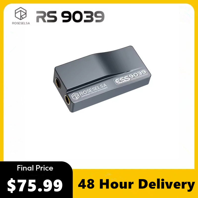 Headphone Amplifier Portable Dac Usb - ROSESELSA RS9039 DAC/AMP USB Portátil de