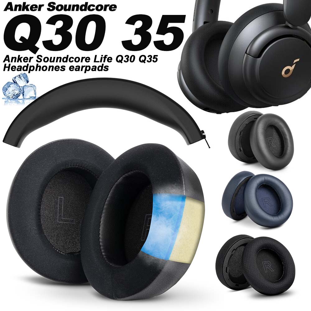 Headphone Replacement Ear Pads Memory Foam - Almohadillas de Repuesto para Auriculares Anker
