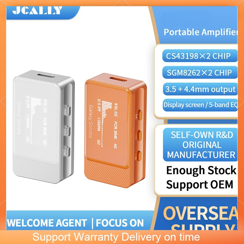 Headphone Amplifier Portable Dac Usb - JCALLY Galaxy Sonata Dual CS43198 Chip