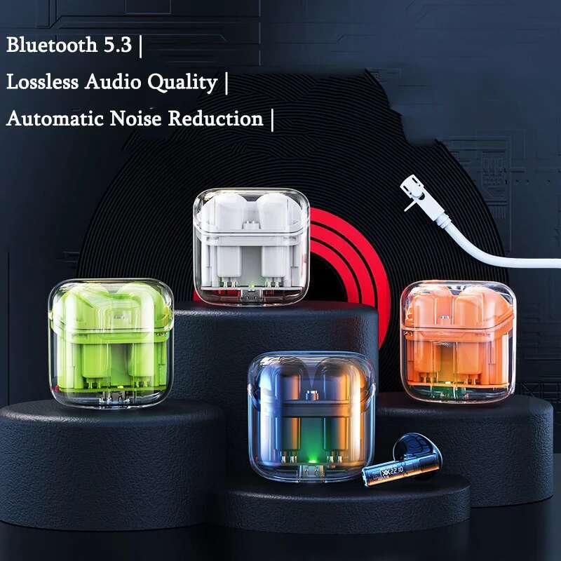 Noise Cancelling Earbuds Tws Transparency - YX06 TWS auriculares inalámbricos Bluetooth verdaderos