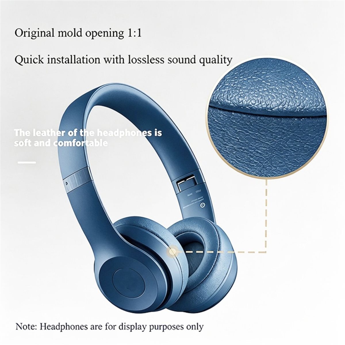 Headphone Replacement Ear Pads Memory Foam - actualización. Almohadillas de Repuesto para Auriculares