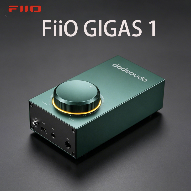 Audiophile Open Back Planar Headphones - Auriculares de Escritorio FiiO GIGAS1 Giant