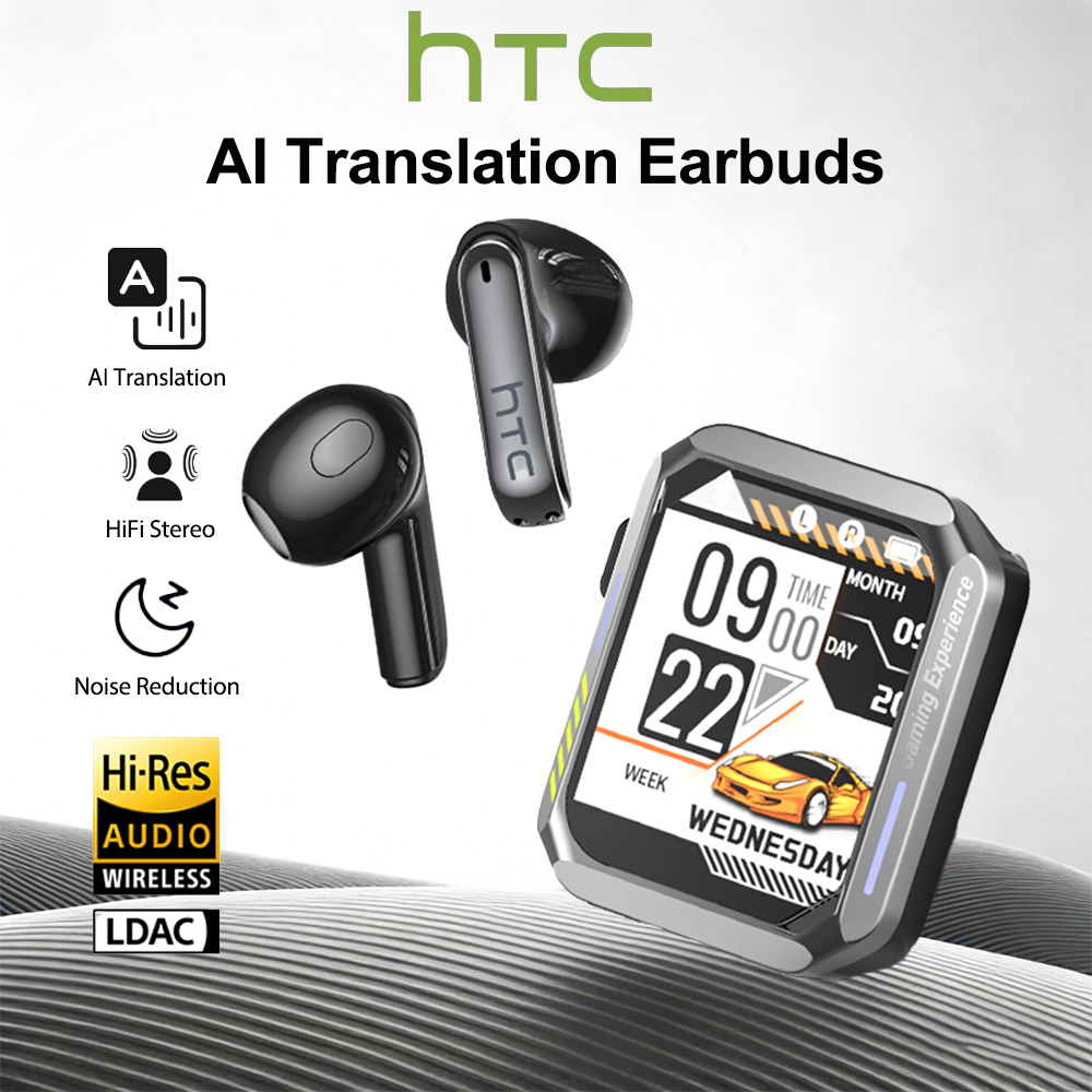 Wireless Earbuds Gaming Low Latency - Auriculares Bluetooth para juegos HTC con