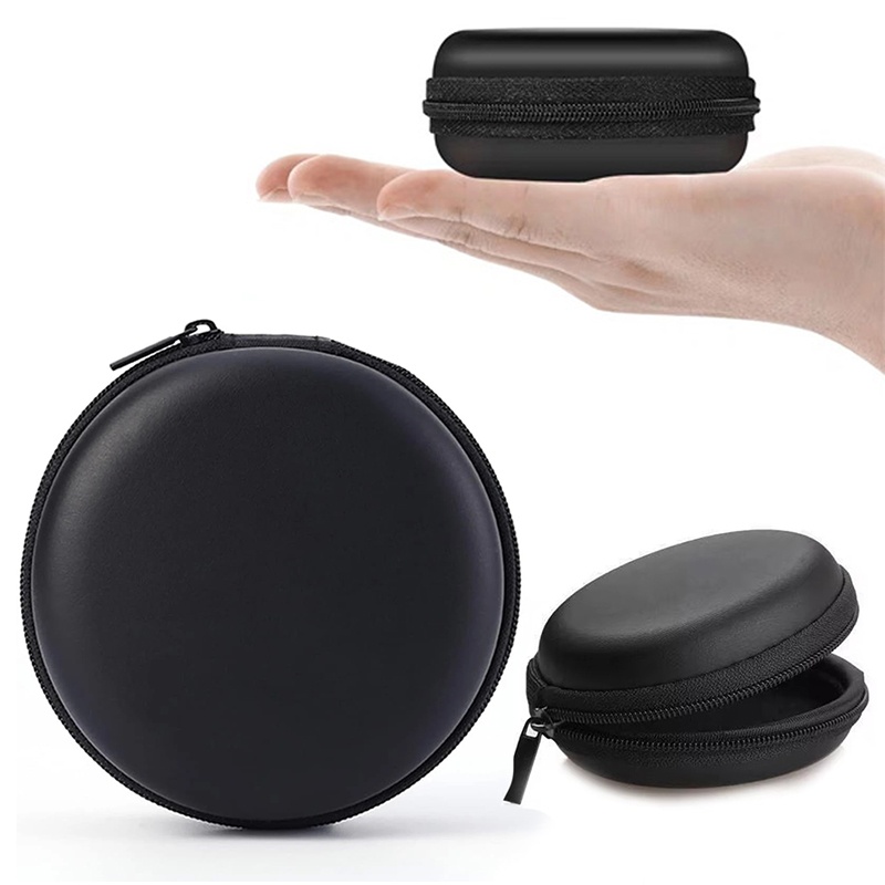 Headphone Carrying Hard Case Travel - Estuche rígido EVA para auriculares Bluetooth,