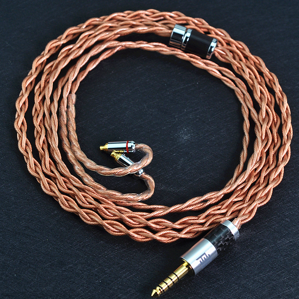 Cable de auriculares OCC de 4  - Balanced Headphone Cable 4.4Mm Mmcx reseña y precio