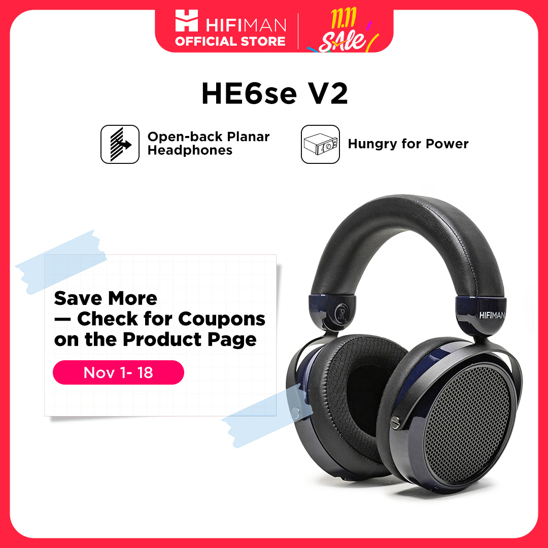 HIFIMAN HE6se Auriculares audi - Audiophile Open Back Planar Headphones reseña y precio