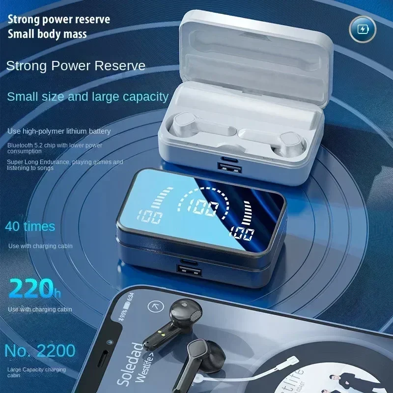 Auriculares TWS S20, Auricular - Anc Wireless Headphones Bluetooth 5.3 reseña y precio