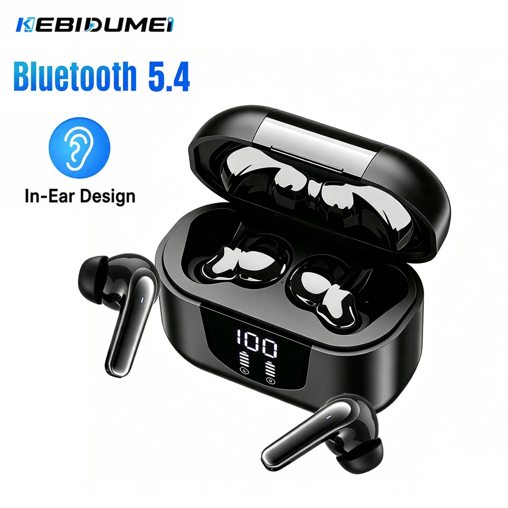 KEBIDUMEI Auriculares inalámbr - Active Noise Cancelling Headphones Over Ear reseña y precio