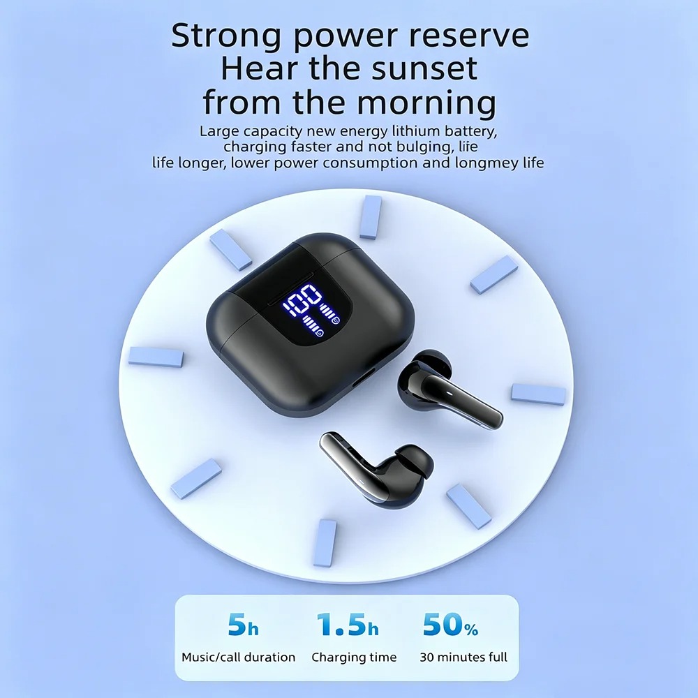 KEBIDUMEI Auriculares inalámbr - Active Noise Cancelling Headphones Over Ear reseña y precio