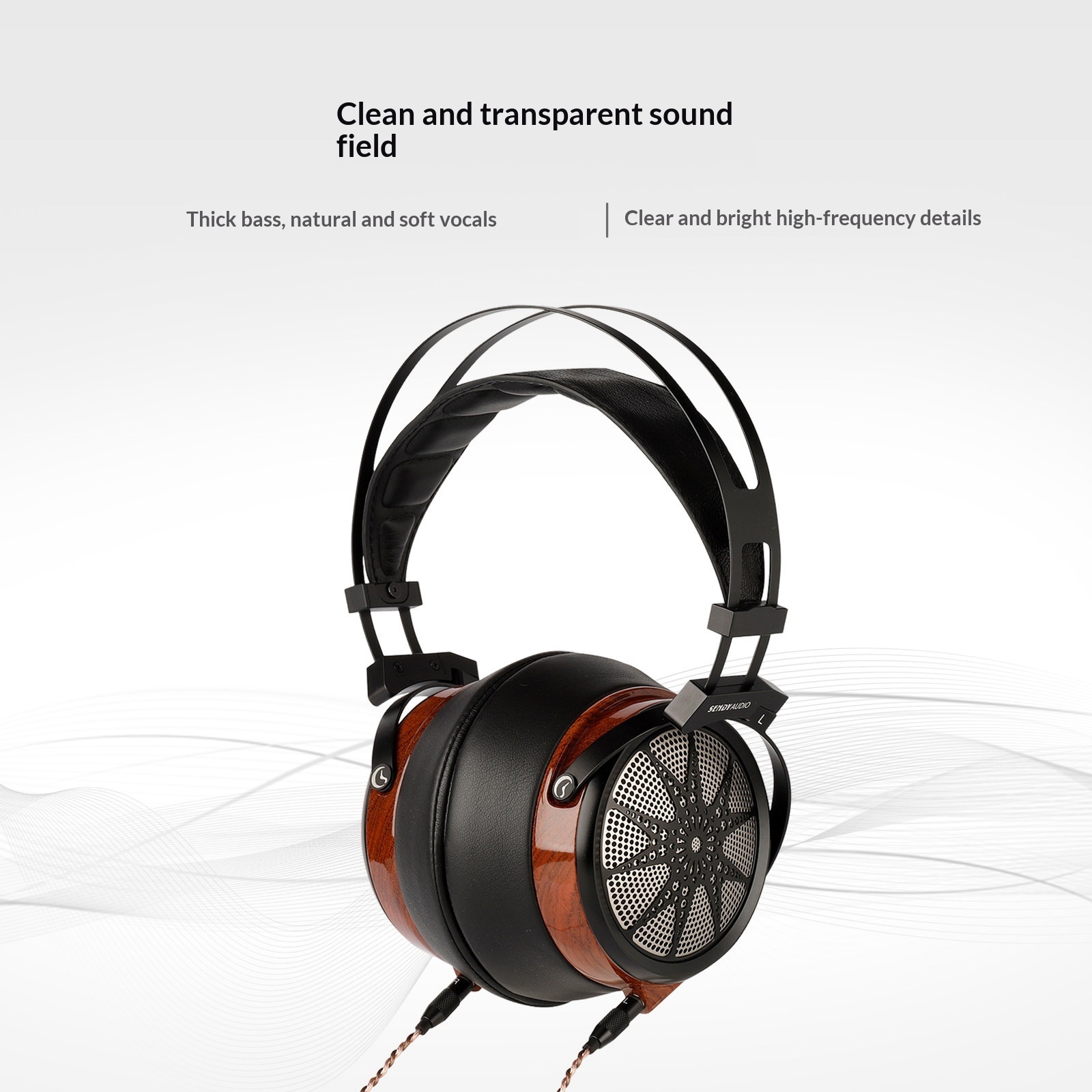 Audífonos supraaurales con cab - Audiophile Open Back Planar Headphones reseña y precio