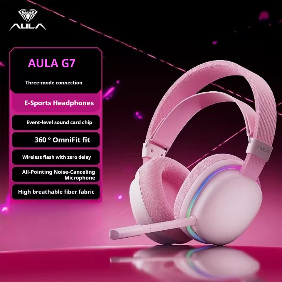 AULA G7Pro auriculares inalámb - Active Noise Cancelling Headphones Over Ear reseña y precio