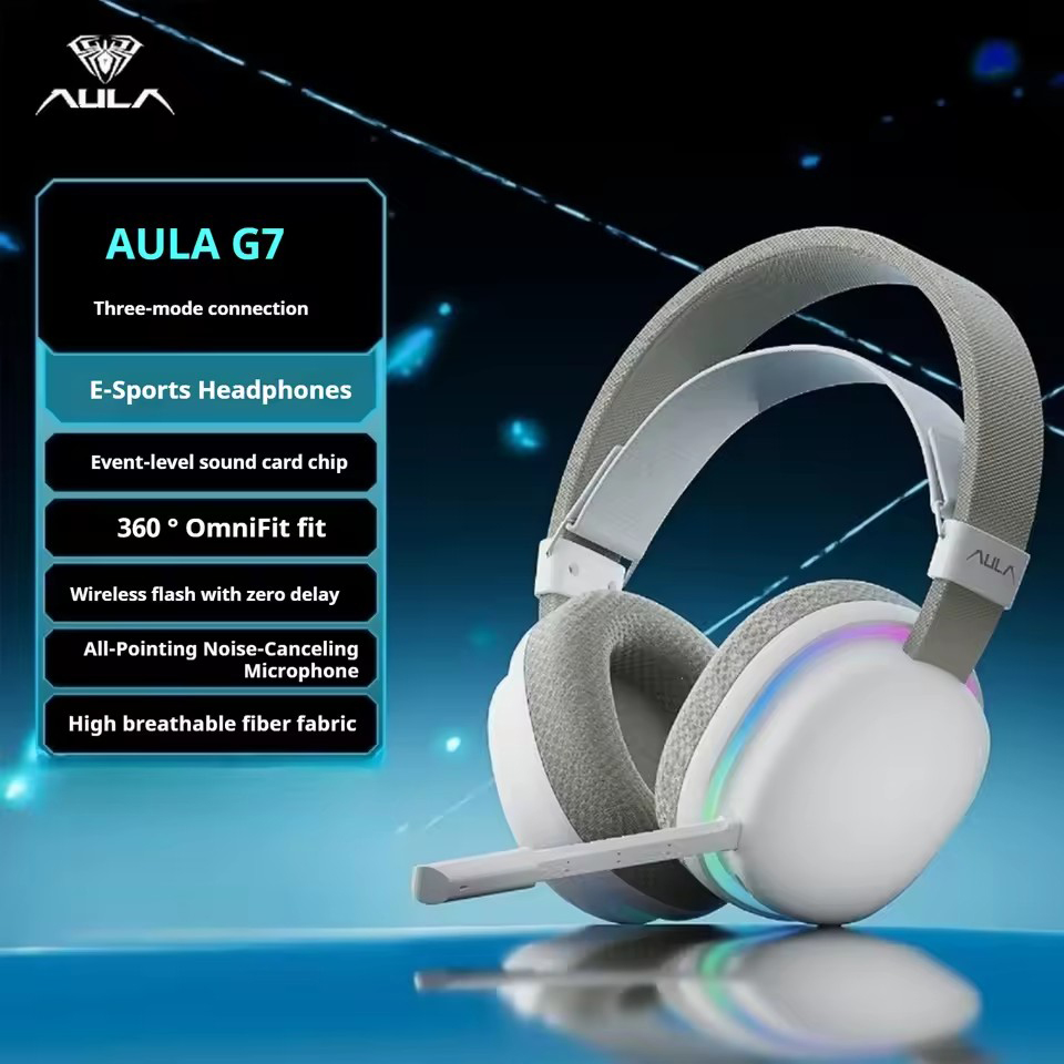 AULA G7Pro auriculares inalámb - Active Noise Cancelling Headphones Over Ear reseña y precio