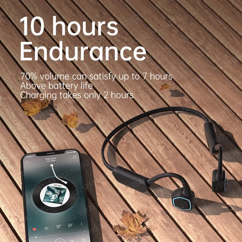 Auriculares inalámbricos Bluet - Bone Conduction Headphones Swimming Ip68 reseña y precio