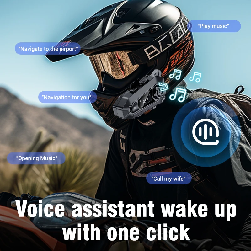 Intercomunicador para Casco de - Anc Wireless Headphones Bluetooth 5.3 reseña y precio