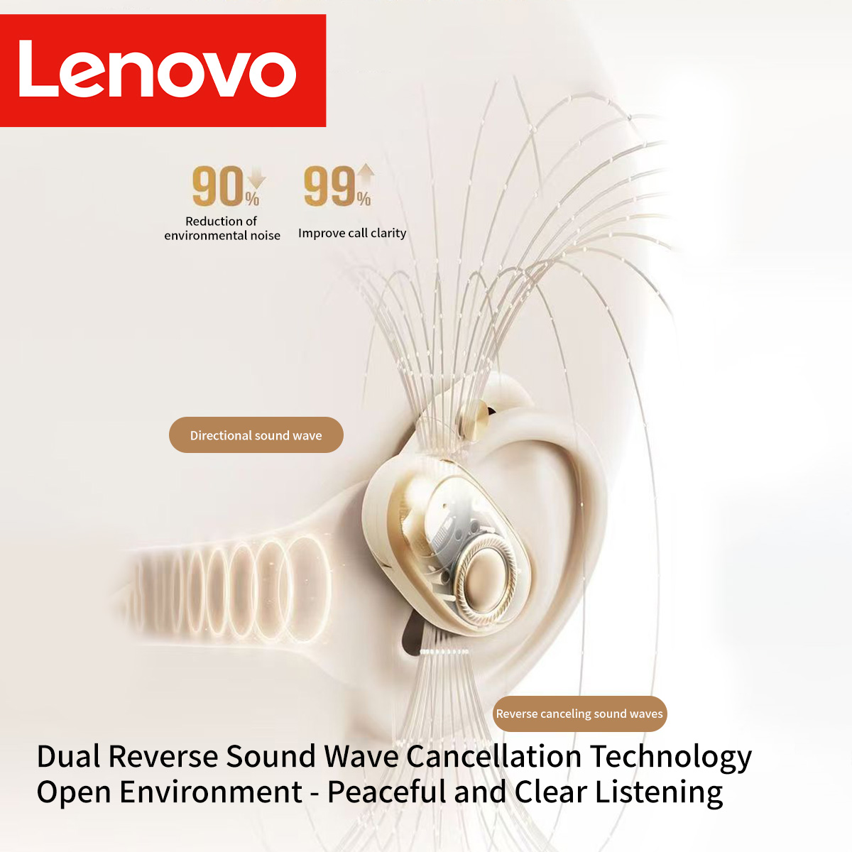 Auriculares Lenovo EA366 con G - Active Noise Cancelling Headphones Over Ear reseña y precio