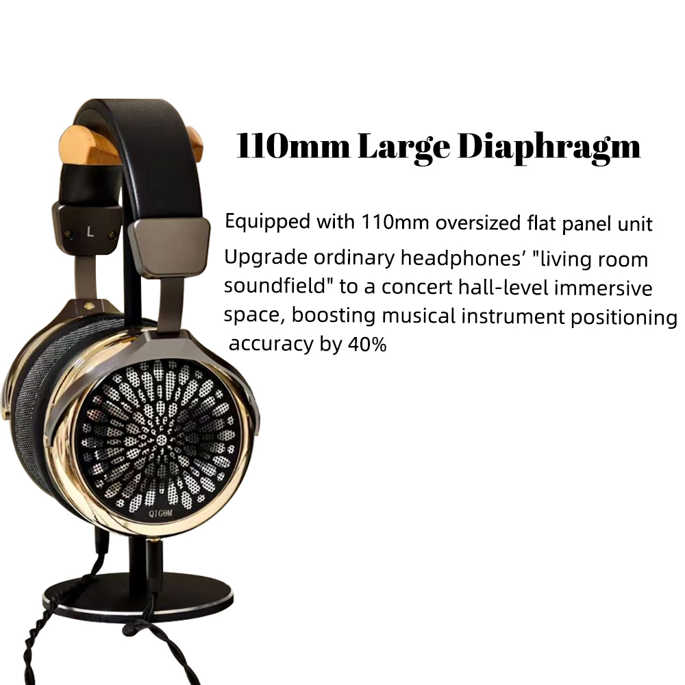 Auriculares QIGOM Demon Saint  - Audiophile Open Back Planar Headphones reseña y precio