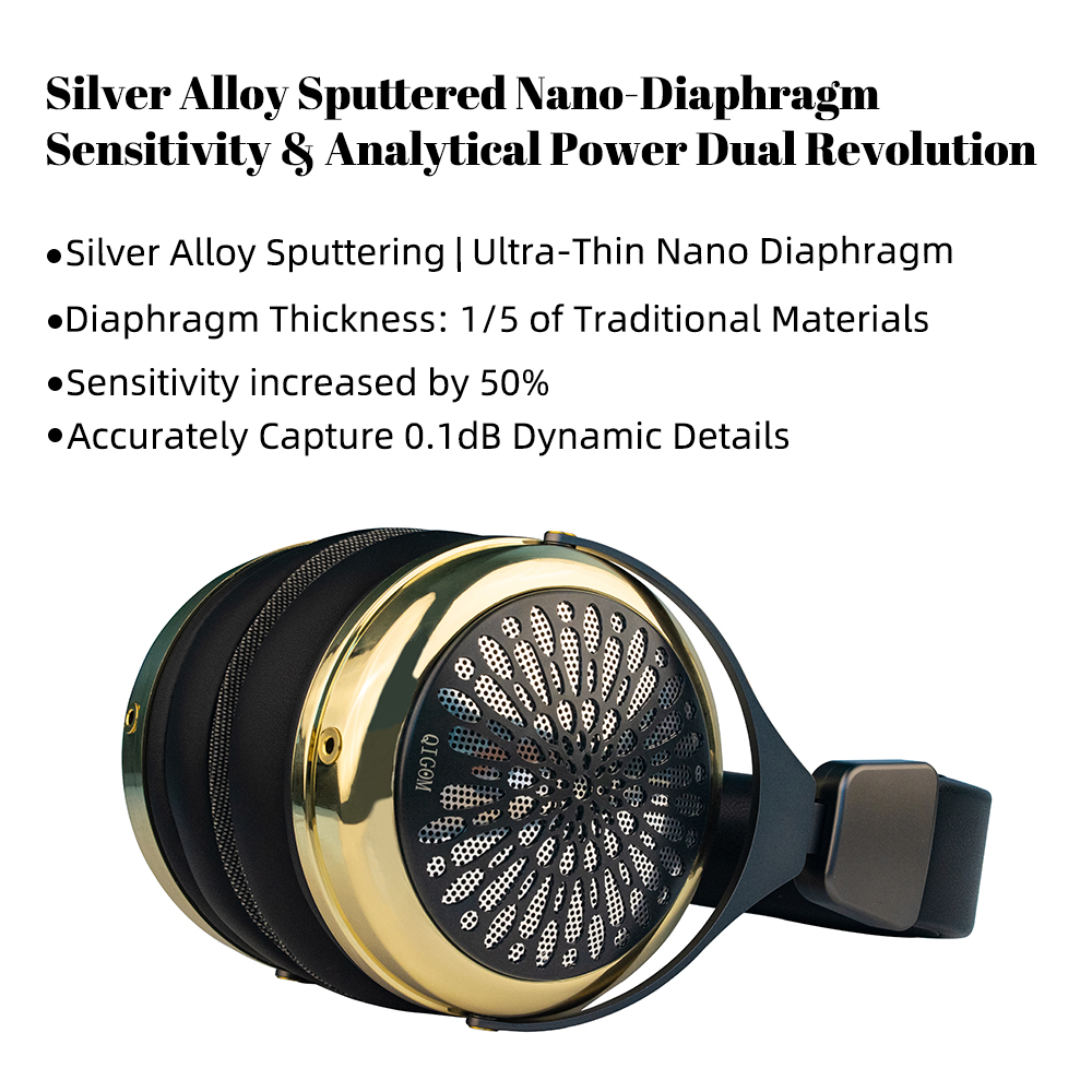 Auriculares QIGOM Demon Saint  - Audiophile Open Back Planar Headphones reseña y precio