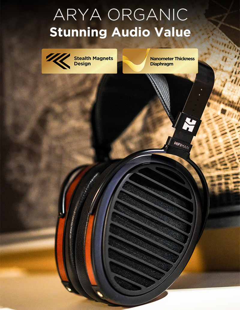 Audífonos Magnéticos Planos Ab - Audiophile Open Back Planar Headphones reseña y precio