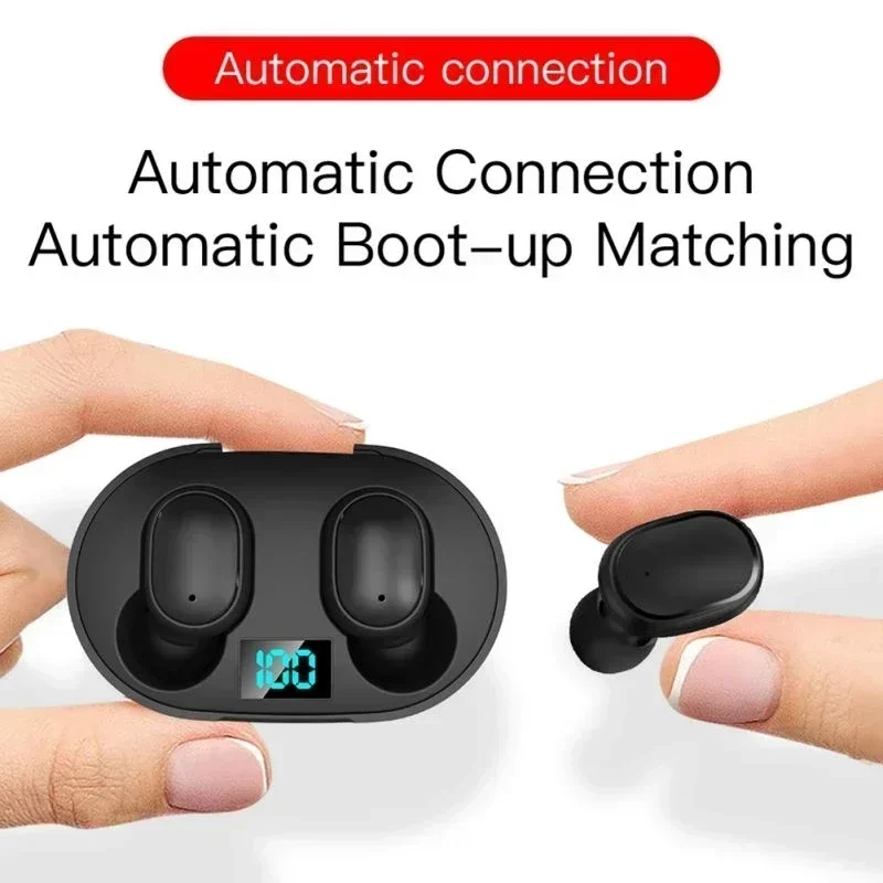 Auriculares Bluetooth TWS E6S, - Active Noise Cancelling Headphones Over Ear reseña y precio