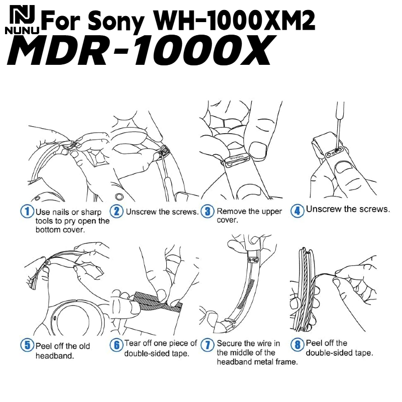 Almohadillas de repuesto de es - Headphone Replacement Ear Pads Memory Foam reseña y precio