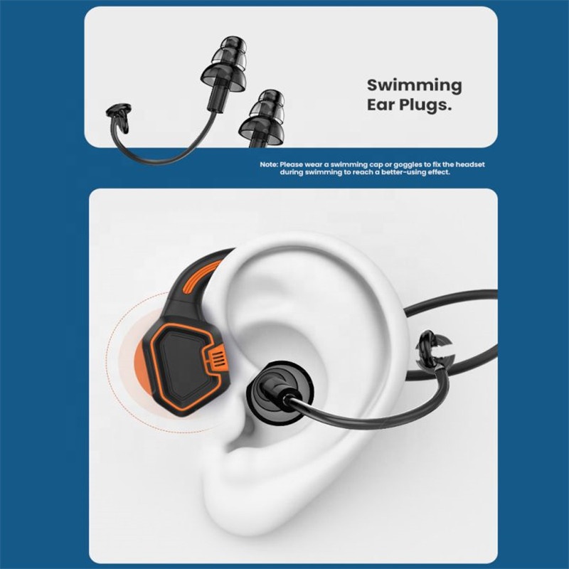IP68 Swimming Headset New AS9  - Bone Conduction Headphones Swimming Ip68 reseña y precio