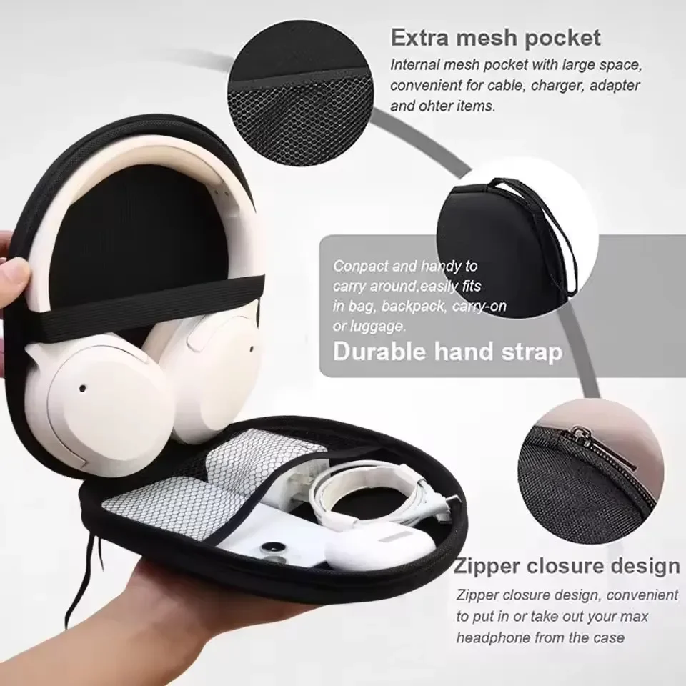 Estuche Rígido de EVA para Aur - Headphone Carrying Hard Case Travel reseña y precio