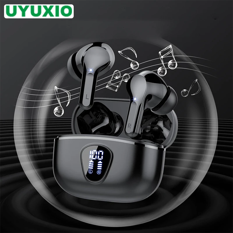 UYUXIO TWS auriculares inalámb - Noise Cancelling Earbuds Tws Transparency reseña y precio