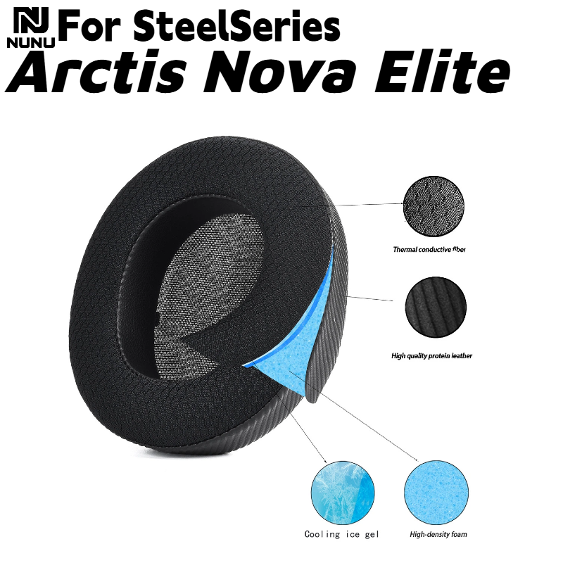 Almohadillas de repuesto NUNU  - Headphone Replacement Ear Pads Memory Foam reseña y precio