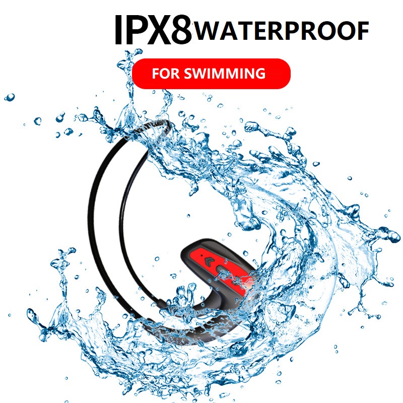 Auriculares para nadar, reprod - Bone Conduction Headphones Swimming Ip68 reseña y precio