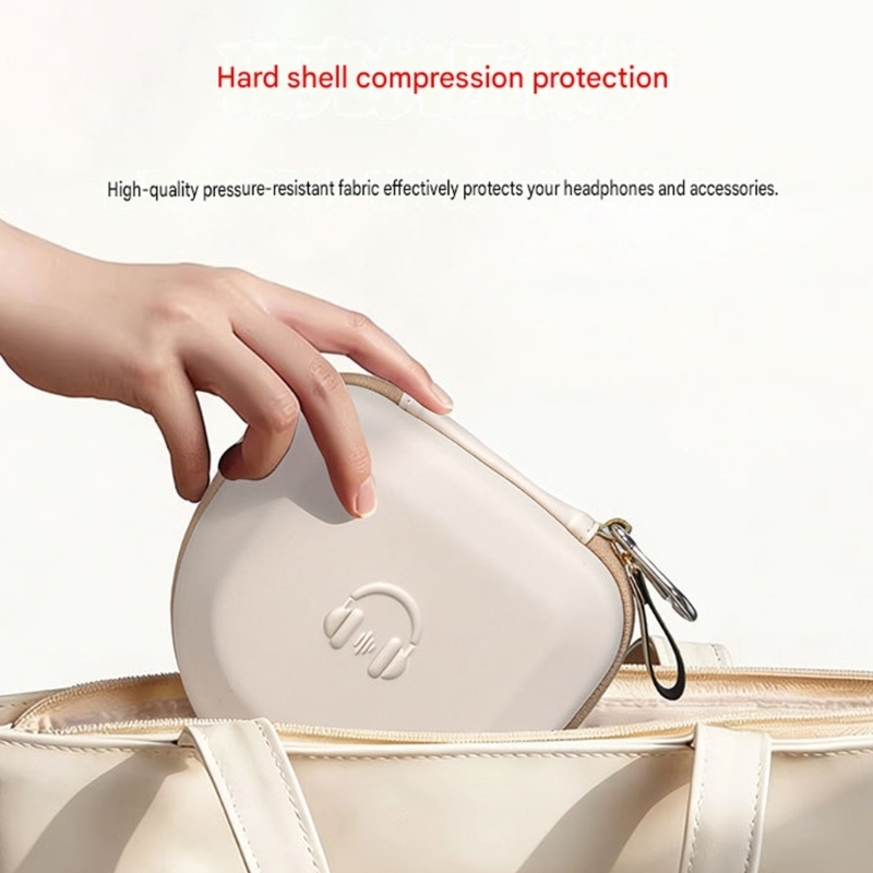 Estuche transporte para auricu - Headphone Carrying Hard Case Travel reseña y precio