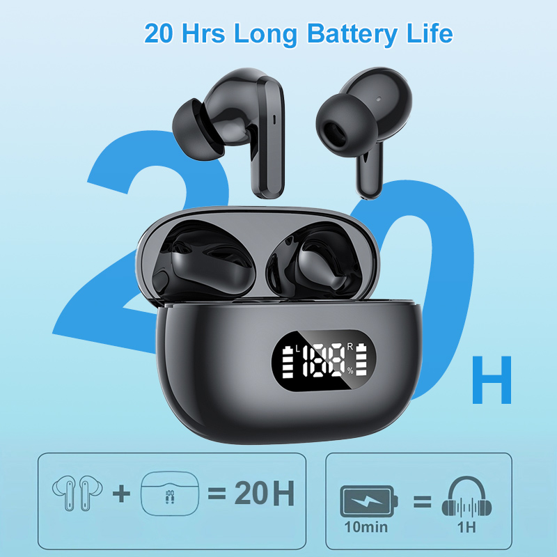 Auriculares inalámbricos 40dB  - Noise Cancelling Earbuds Tws Transparency reseña y precio
