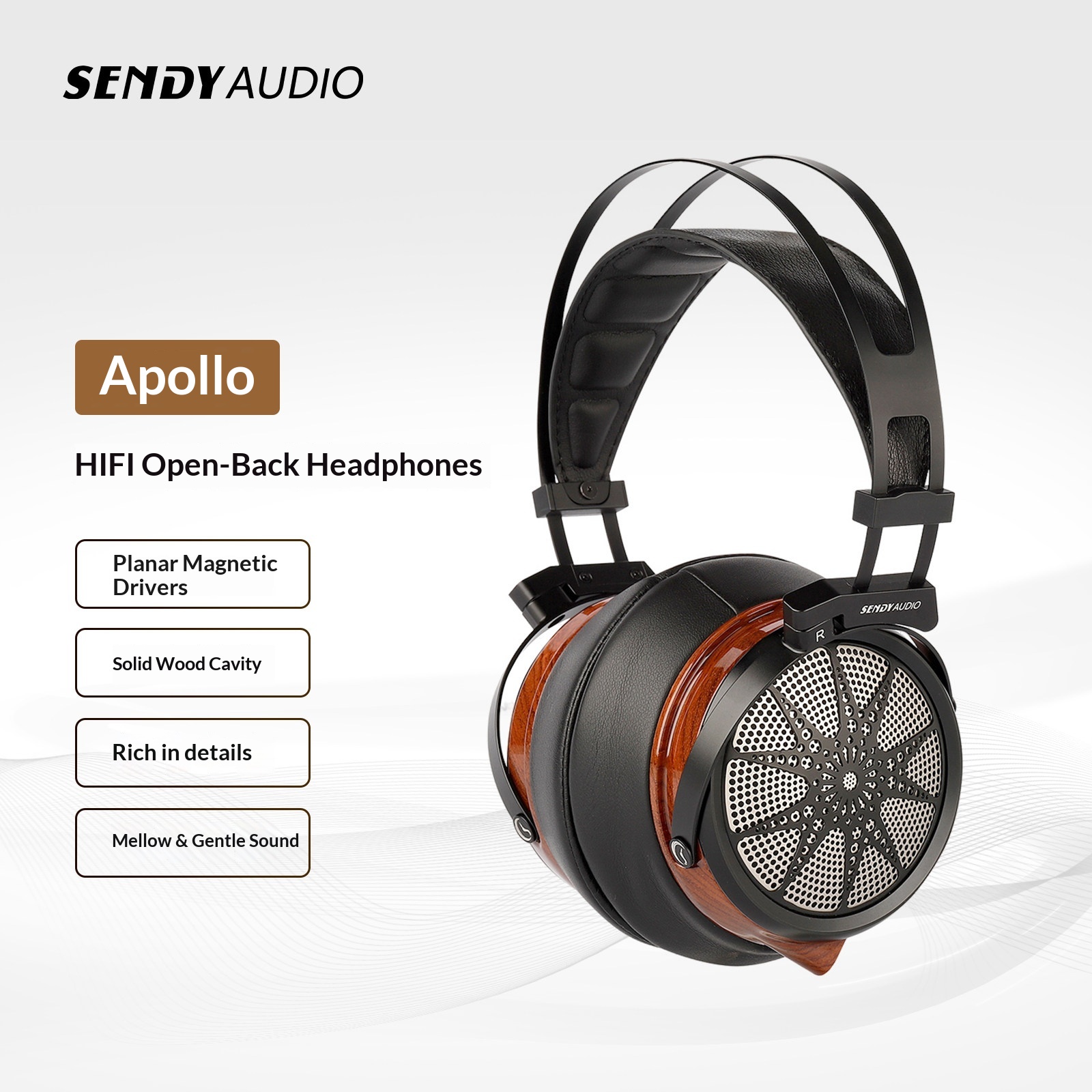 Audífonos supraaurales con cab - Audiophile Open Back Planar Headphones reseña y precio