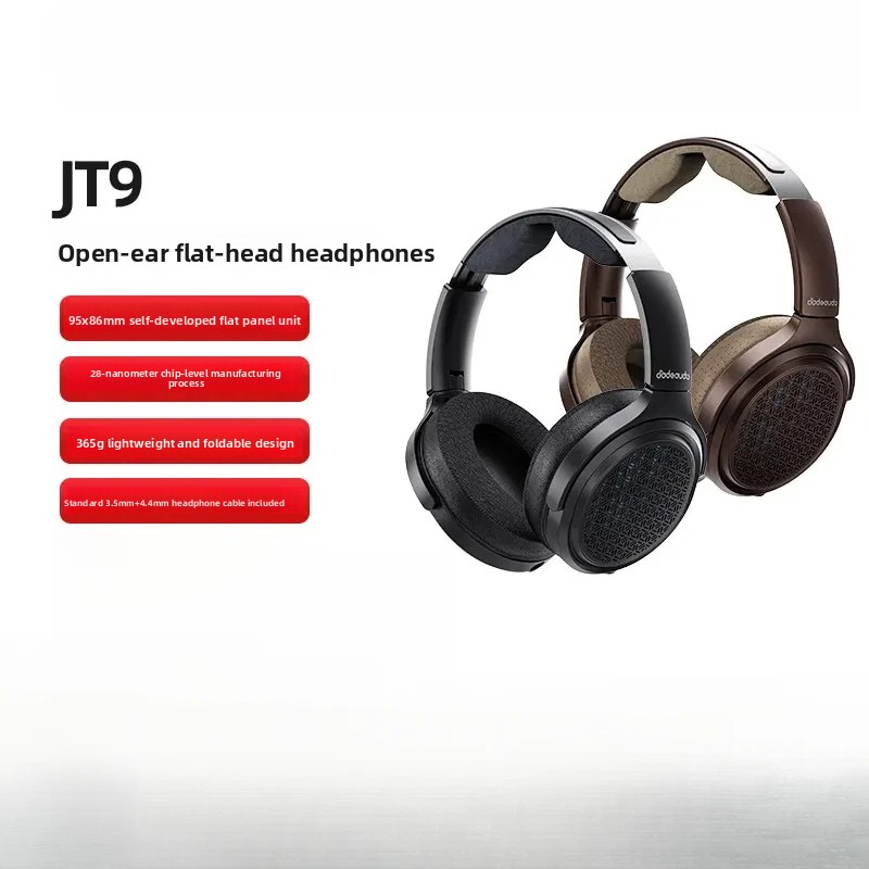 Auriculares planos de diseño a - Audiophile Open Back Planar Headphones reseña y precio