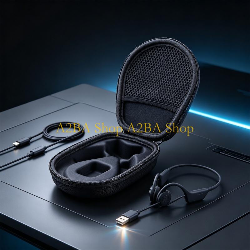 Estuche que lleva A2BA EVA par - Headphone Carrying Hard Case Travel reseña y precio
