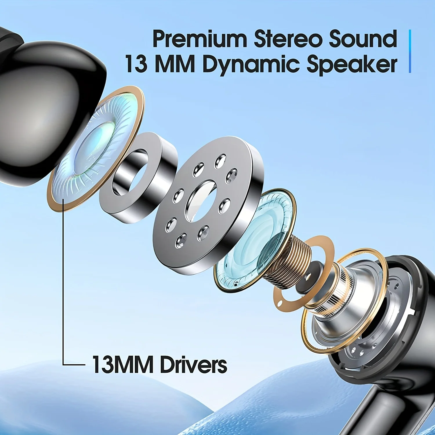 Auriculares inalámbricos 40dB  - Noise Cancelling Earbuds Tws Transparency reseña y precio